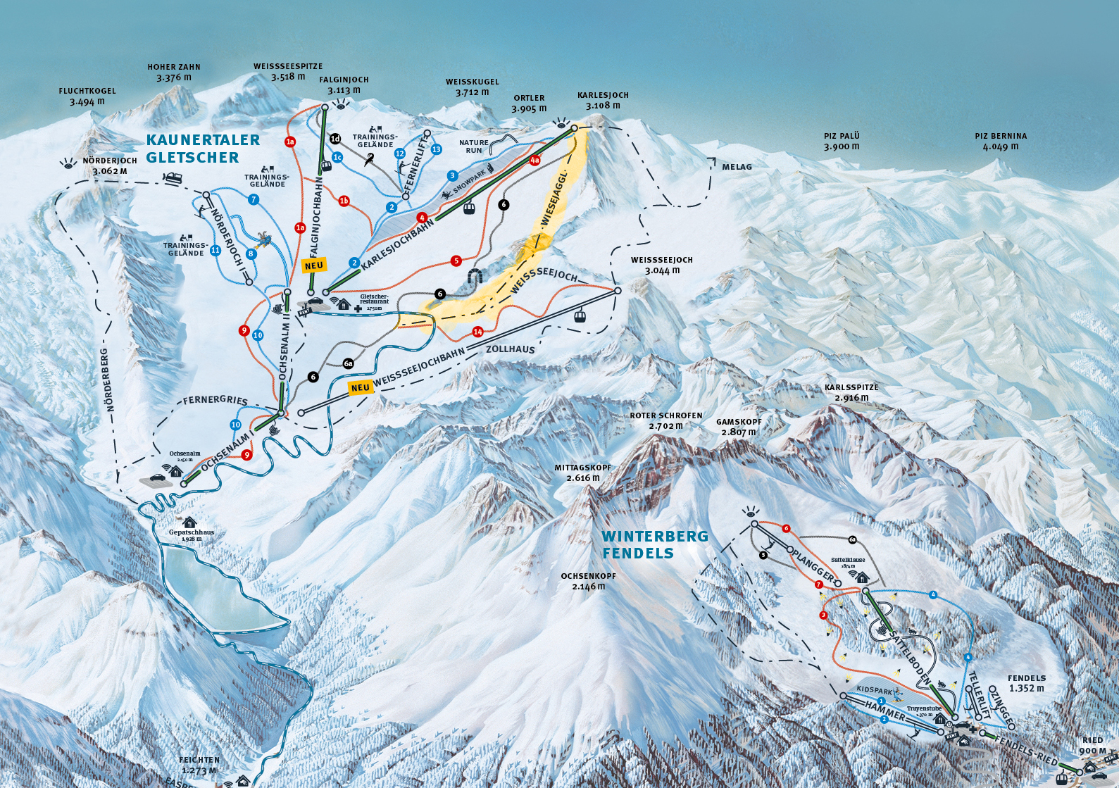 Ski touring & freeriding in the Tyrolean mountains | Kaunertal